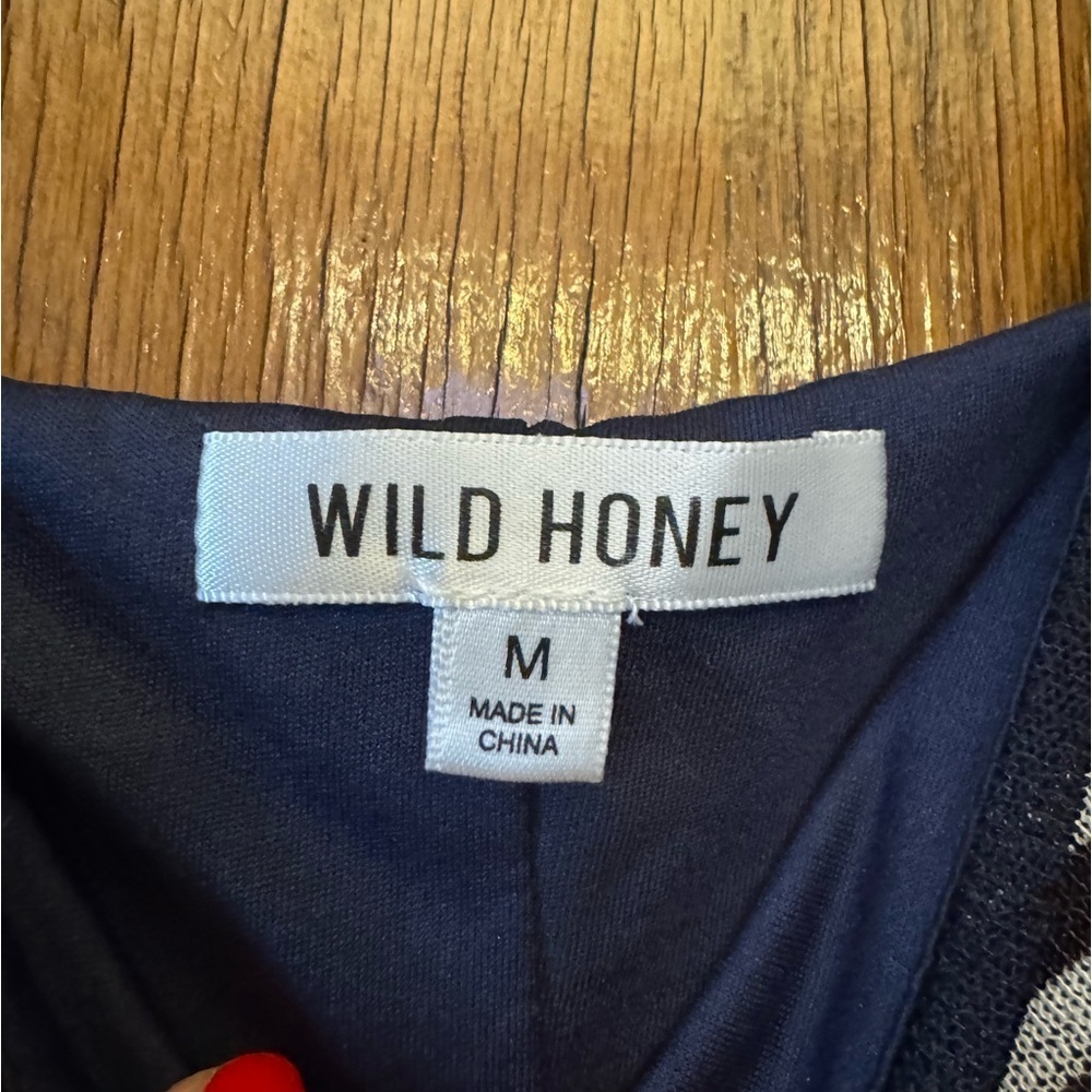 Wild Honey Striped Mini Dress - Picture 3 of 7